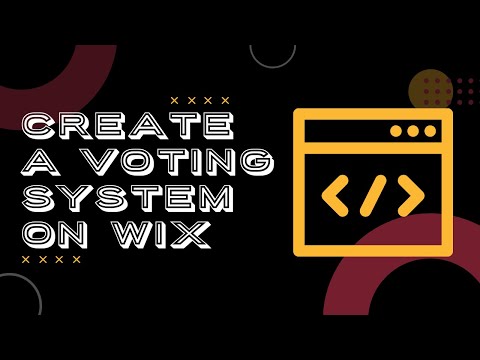 Create a Databased Voting System on your Wix Website | Wix.com How To | Full Tutorial for Beginners