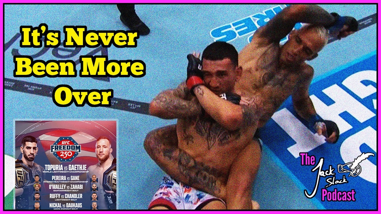 Charles Oliveira Exploits Loophole in BMF Rules, Grapples Max Holloway (Jack Slack Podcast 248)