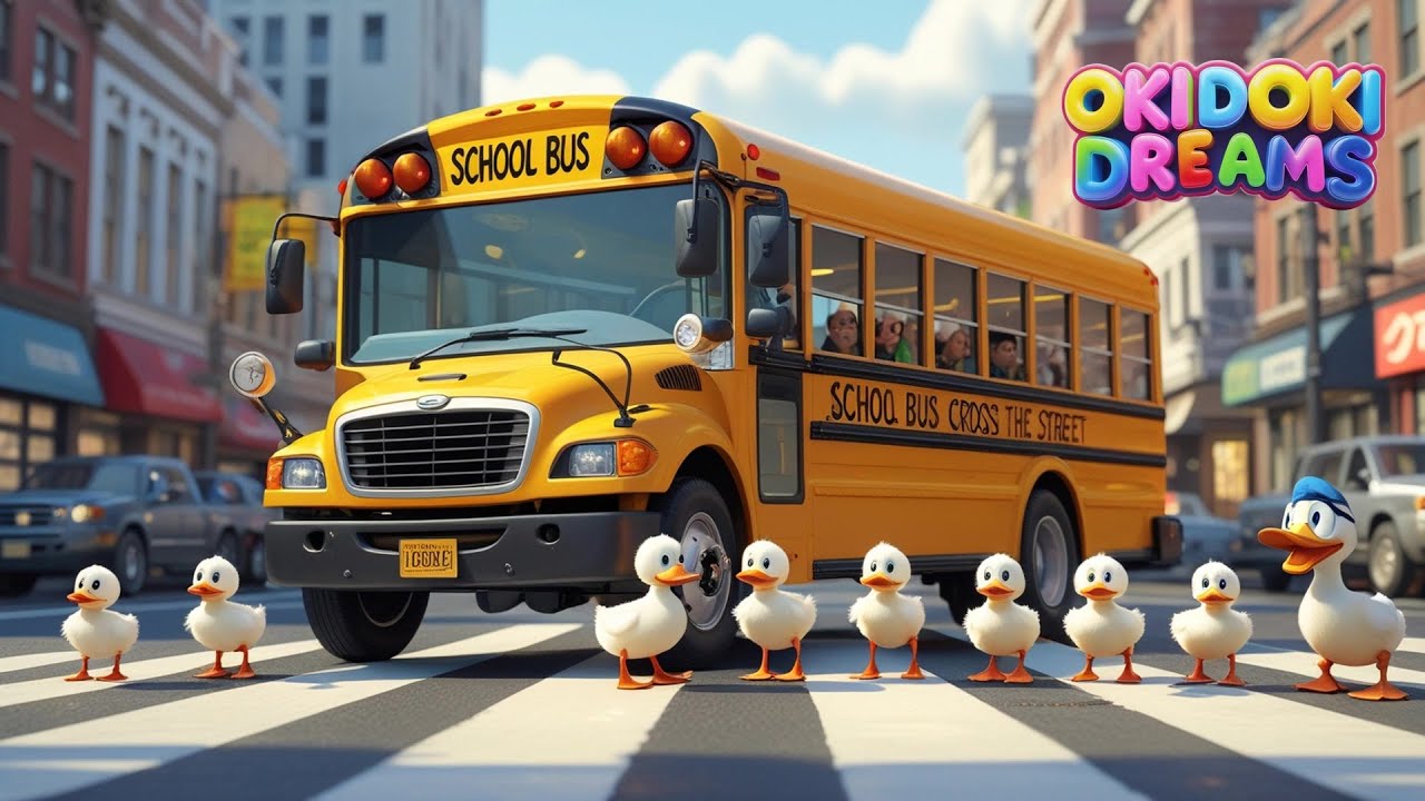 🏫 The School Bus | Let's Go to School! | Routine Songs