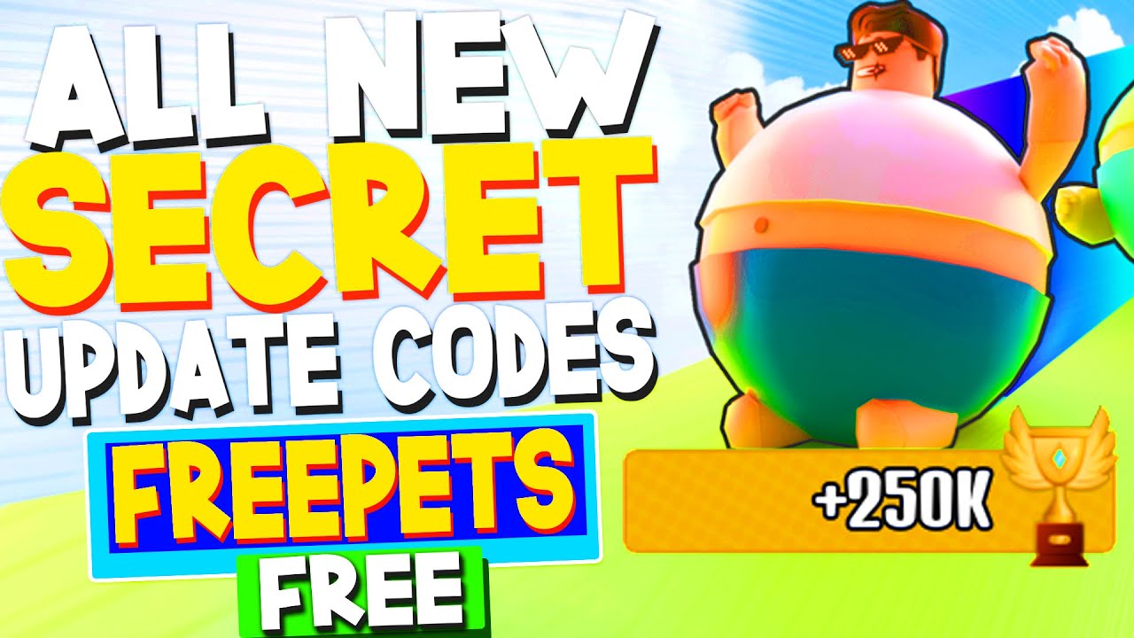 ALL NEW SECRET CODES In FAT RACE CLICKER CODES Roblox Fat Race Clicker Codes YouTube