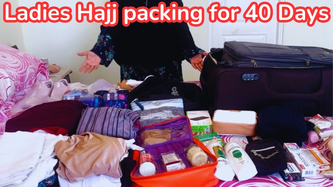 What to pack for Hajj 2024 /Hajj packing checklist /Hajj samaan list