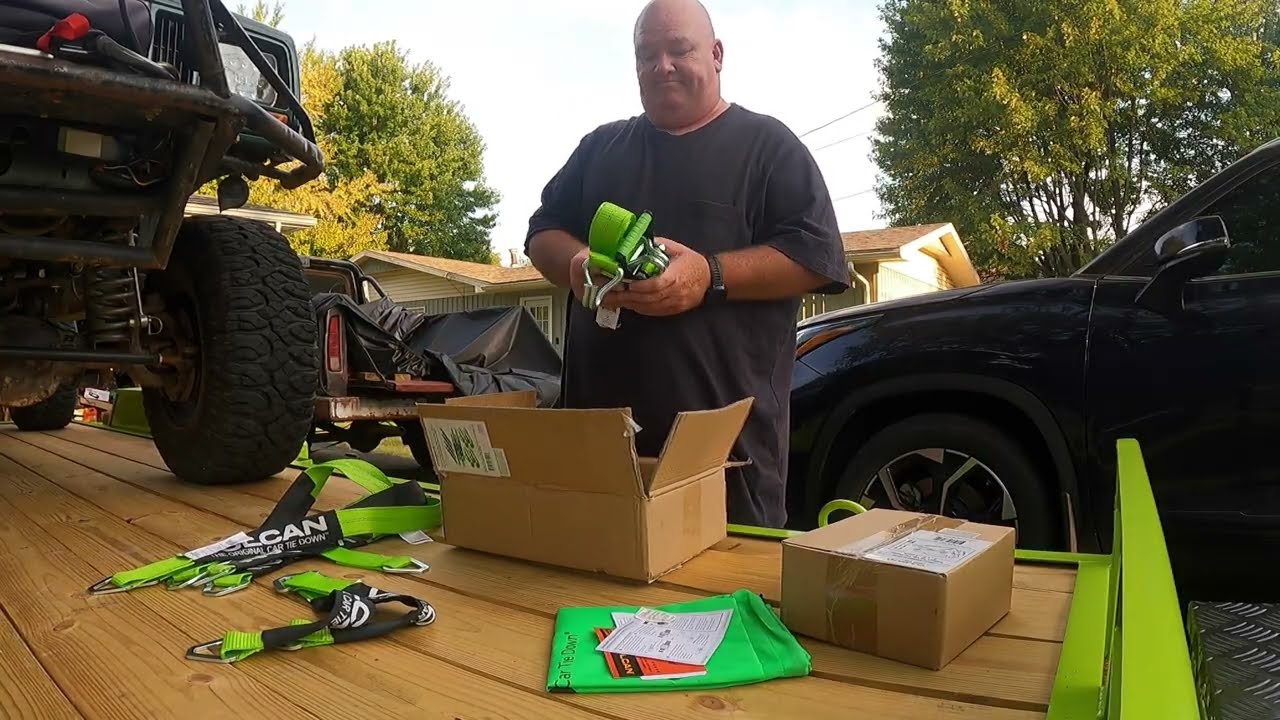 Vulcan Vehicle Tie Down Straps