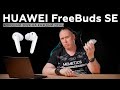 Распаковка TWS-наушников Huawei FreeBuds SE