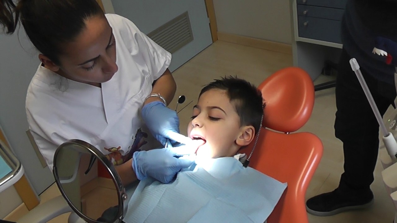 La prima visita dal dentista