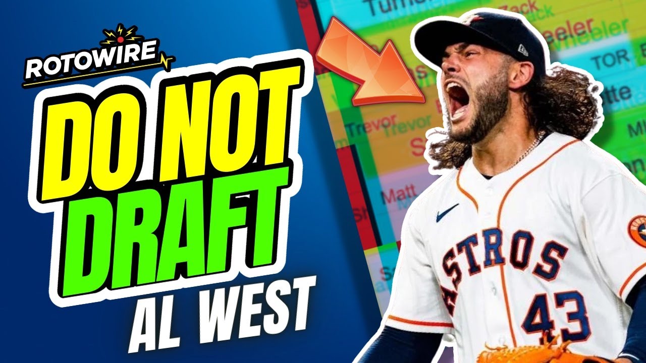 10 Busts in the AL West II 2023 Fantasy Baseball