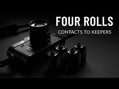 From Contacts To Keepers A Look Through Four Rolls Of Film 