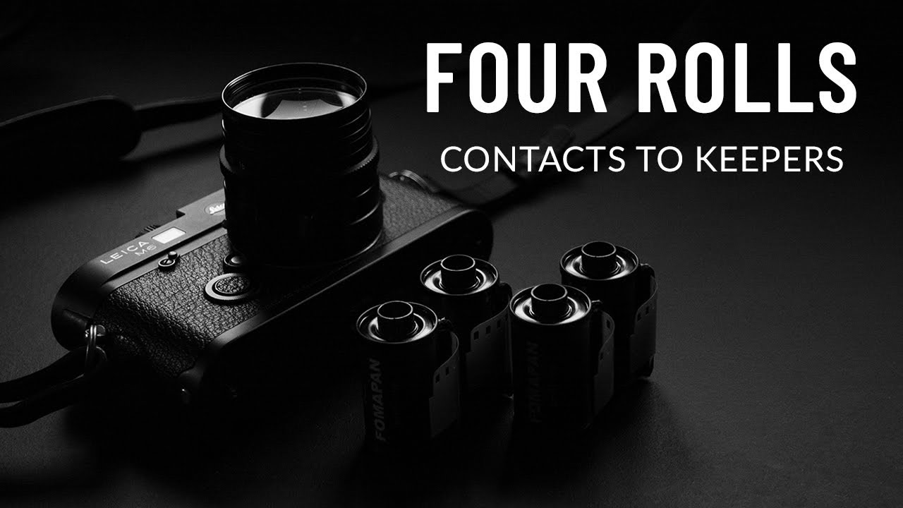 От удачных снимков до удачных кадров — взгляд на четыре рулона пленки.