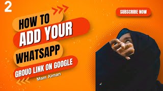 How To Add Your WhatsApp Group Link In Group Sor On Google screenshot 4