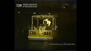 Betty Ford at Fiesta San Antonio, 1976
🌺 Fiesta on the River
This 1976 KPRC-TV clip shows First Lady Betty Ford leading the Fiesta San Antonio River Parade during her first trip to Texas. Despite the weather, crowds gathered along the River Walk to welcome her.
Fiesta traces its roots to 1891 and the Battle of Flowers Parade, now a citywide celebration of San Antonio’s rich cultures. With Fiesta starting today, we’re revisiting this vibrant moment from its history.
#SanAntonioHistory #FiestaSanAntonio #BettyFord #TexasArchive #RiverWalkParade Betty Ford at Fiesta San Antonio, 1976