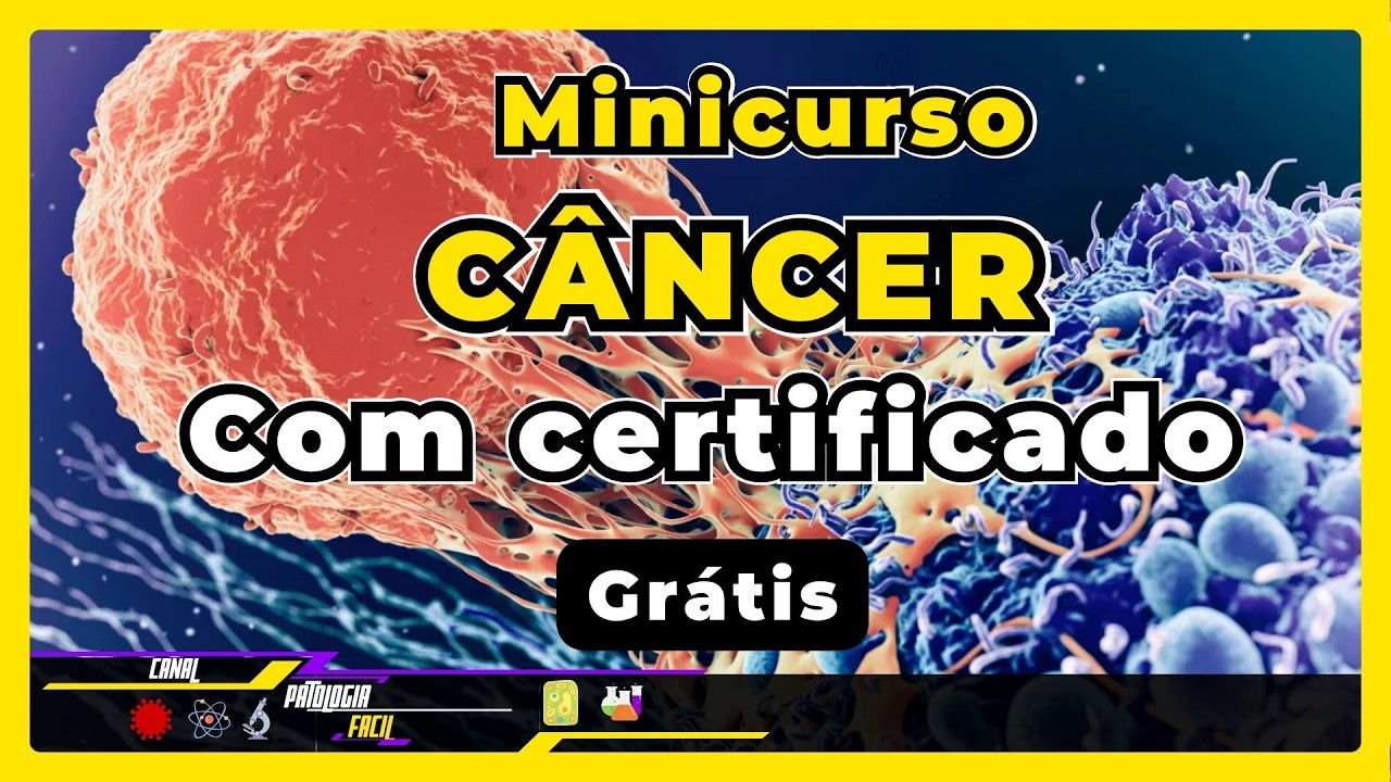 Biologia Molecular do Câncer [ Live com Certificado de Horas ]