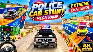 🚔 POLICE CAR STUNT 2026 😱 | MEGA RAMP EXTREME CHALLENGE | New Car Stunt Game screenshot 5