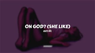 4Batz - act iii: On god? (she like) // Sub. Español