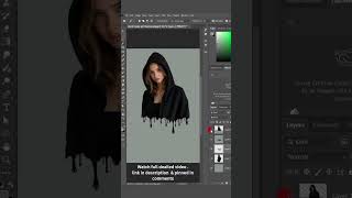 Dripping Effect | How to edit photos in Photoshop 2025 | Photoshop Tutorials #photoshop