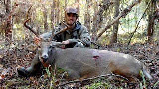 SELF FILMED 240lb GEORGIA Buck! BIGGEST Buck of my LIFE!