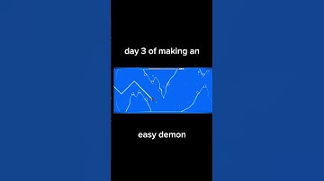 Day 3 of making an easy demon #geometrydash #gd #easydemons #fyp #sigma #fonk #build #day3 #layout
