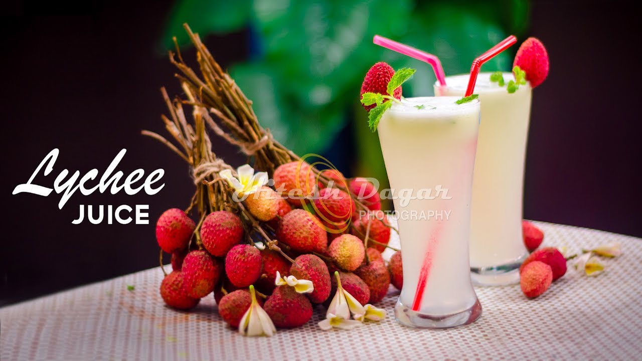 Lychee Juice | Lychee Juice Recipe | लीची का जूस | Litchi Fruit Juice | Taste Unfold