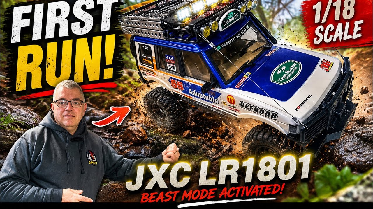 Budget Builder's Dream? JXC LR1801 First Run Review - YouTube