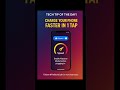 Charge Your Phone Faster in 1 Tap | Instant Tech Tip #shorts