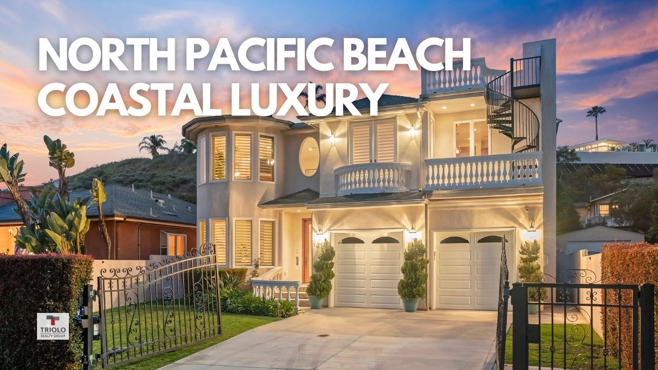 North Pacific Beach Coastal Luxury | Rooftop Views + ADU Potential - Architectural plans available