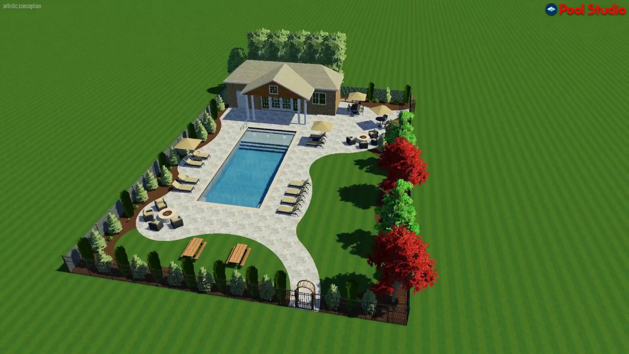 Wooded Cove HOA Pool Concept 2 YouTube