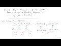 73. WHAT IS THE SUM OF FIRST n TERMS OF AN ARITHMETIC SEQUENCE? (A-level Maths, Pure Maths Video 73)