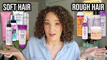 Best Styling Products for Wavy Curls - Soft vs. Rough Textures  ⭐️