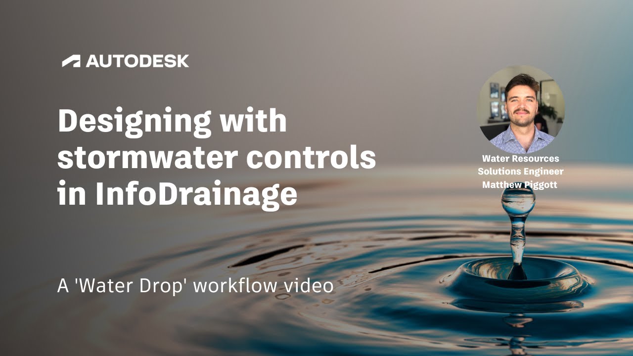 Designing with stormwater controls in InfoDrainage