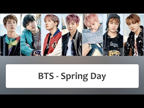 BTS (防彈少年團 | 방탄소년단) – 'Spring Day (봄날 | 春日)' Lyrics〔韓中英認聲字幕〕