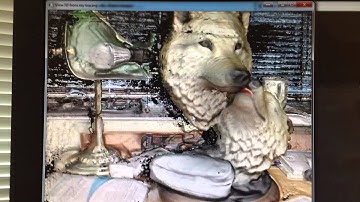 Kinect Fusion with SIngle RGB webcam with texture overlay