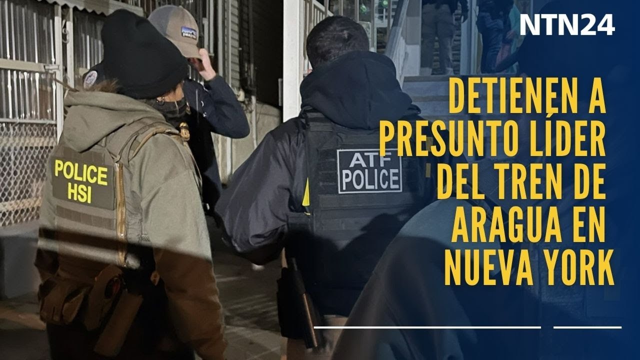 Detienen a presunto líder del Tren de Aragua en Nueva York - YouTube