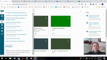Cleaning Up Your Dashboard in Canvas - Student