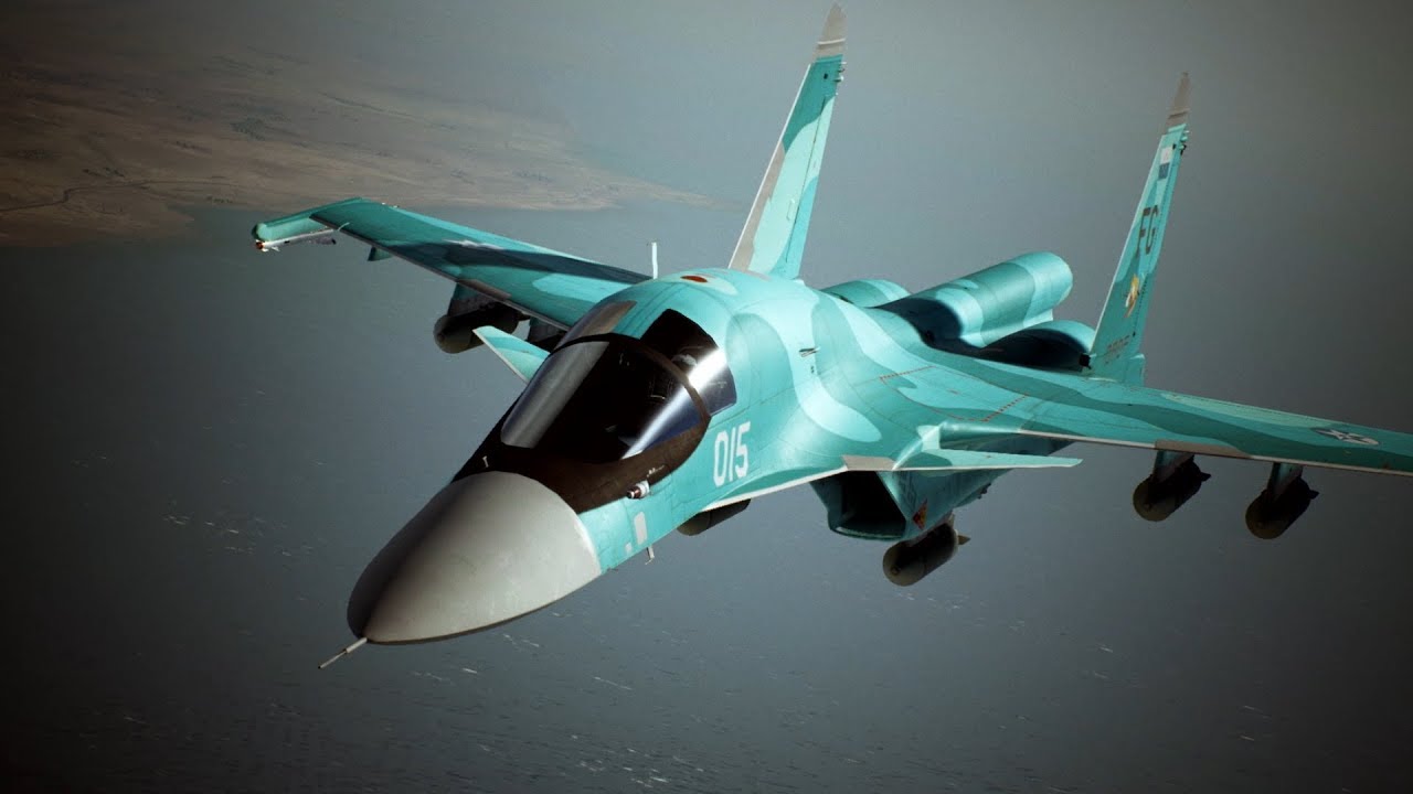 ACE COMBAT 7: SKIES UNKNOWN - Aircraft Profile: Su-34 | PS4, PSVR