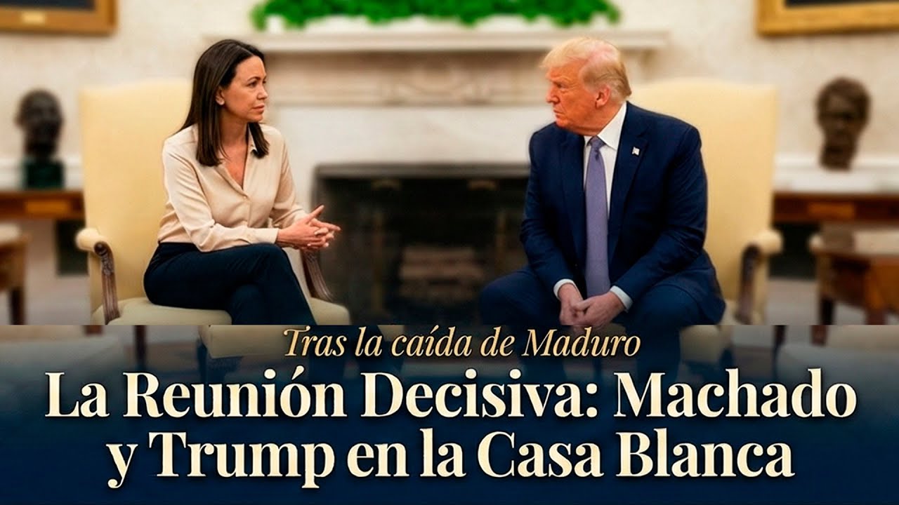 🔴 REUNIÓN DECISIVA TRUMP, RUBIO Y MACHADO – DEFINEN RUTA EN VENEZUELA – DIOSDADO PRÓXIMO EN LA LISTA