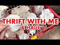 Amazing 25 finds yard sale thrifting  thrift haul  lets go home decor thrift shopping