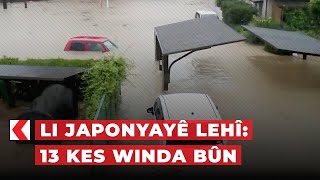 Li Japonyayê Lehî 13 Kes Winda Bûn