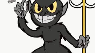 The Devil Cuphead Fanart Chibi-Quick sketch