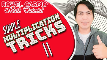 SIMPLE MULTIPLICATION TRICKS 2 ǀ RCMTv