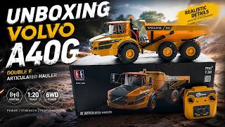 I Finally Got the VOLVO A40G RC Hauler! Full Unboxing & First Look