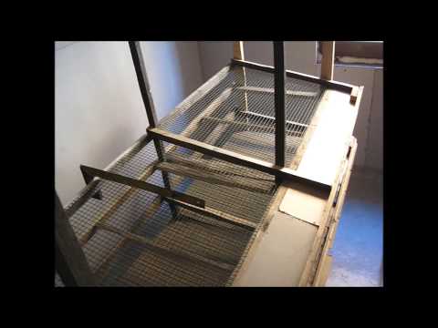 №01 Клеточная батарея своими руками. Каркас. Homemade cages for quail