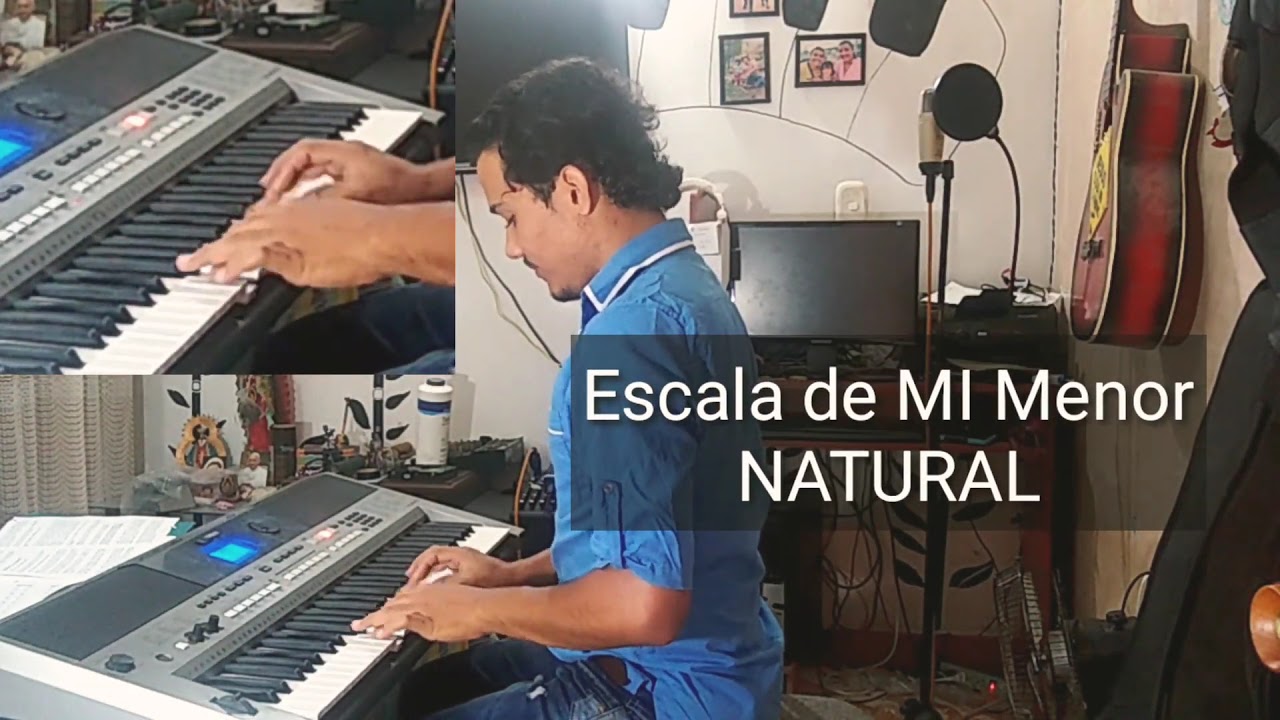 Escala de MI Menor (Natural, Armónica, Melódica) - YouTube