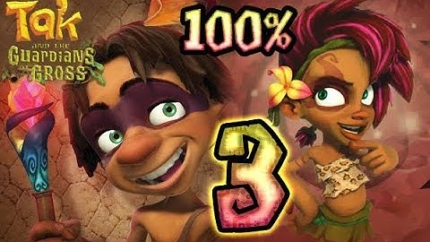 Tak and the Guardians of Gross Walkthrough Part 3 (Wii, PS2) 100% All Collectibles