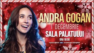 CONCERT ANDRA GOGAN | SALA PALATULUI - 1 DECEMBRIE