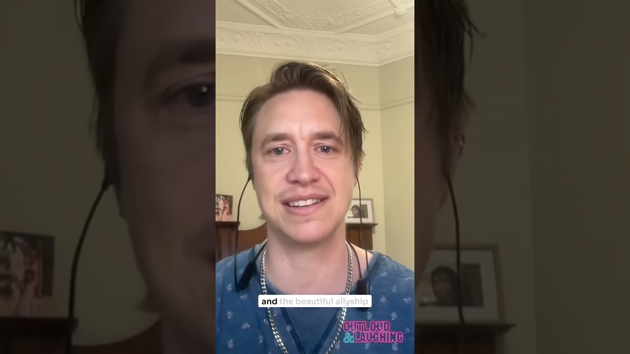 The start of allyship with @thetranscomedian - #comedy #transrights