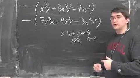 Honors Video 6.2 Part 1 - Adding and Subtracting Polynomials