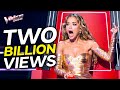 Over 2 BILLION VIEWS! The GREATEST Blind Auditions in The Voice History!