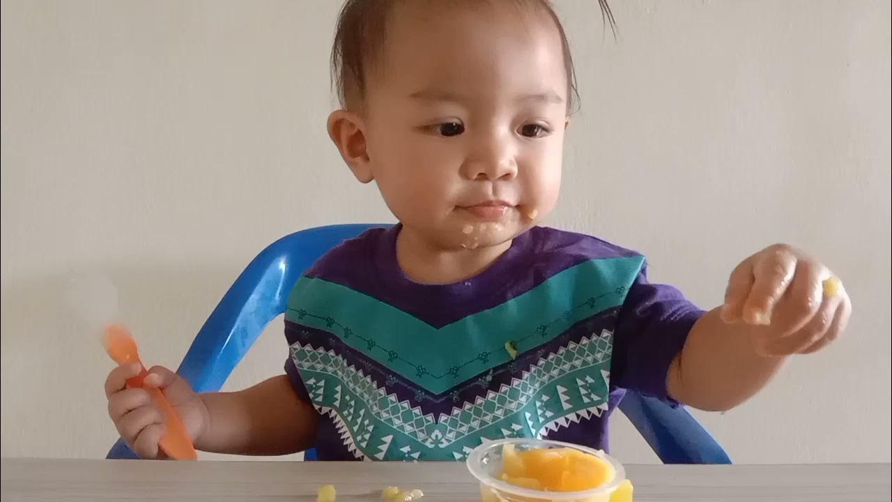 🦄BABY EAT EATING FRUITS PUDDING YouTube