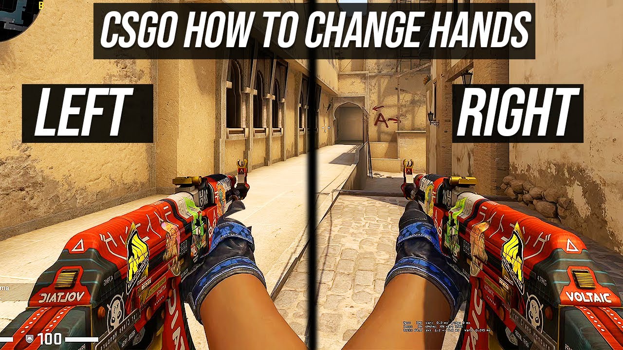 HOW TO CHANGE HANDS WITH 1 BUTTON CSGO YouTube