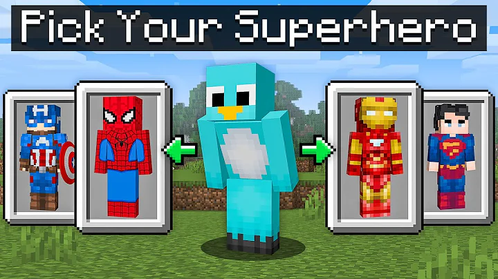 Minecraft, But You Choose Your Superhero…