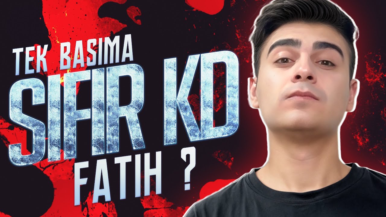 TERFİ KASIYORUZ! 0 KD İLE FATİH OLABİLİR MİYİM ? SEZON 28 PUBG Mobile Canlı Yayın