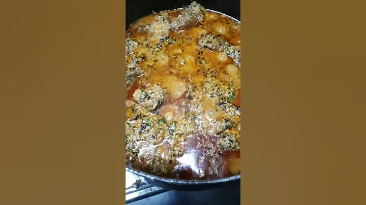 Afang soup and egusi mix with ogbono which one will you go for. #cookwithme